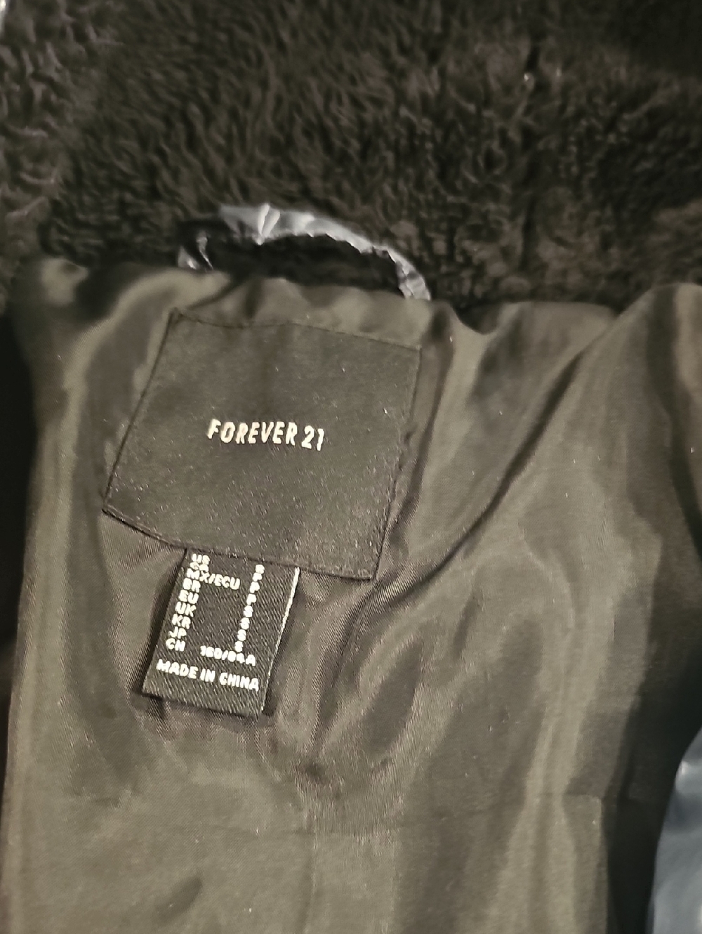 Black And Grey Forever 21 Jacket - Picture 6 of 9